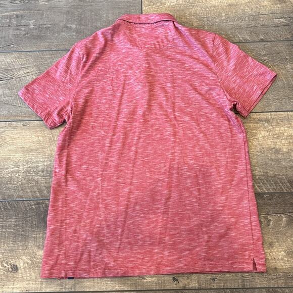 Bundle of 3 Perry Ellis Men's Short Sleeve Slub Polo Shirt Size L - Picture 5 of 13